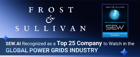 SEW.AI Recognized by Frost & Sullivan as a Top 25 Company to Action in the Global Power Grids Industry, 2025