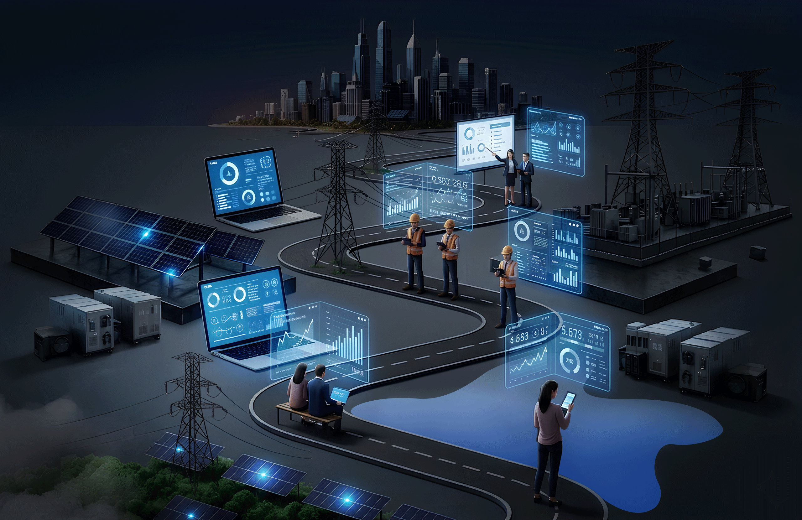 Smart Grid Map